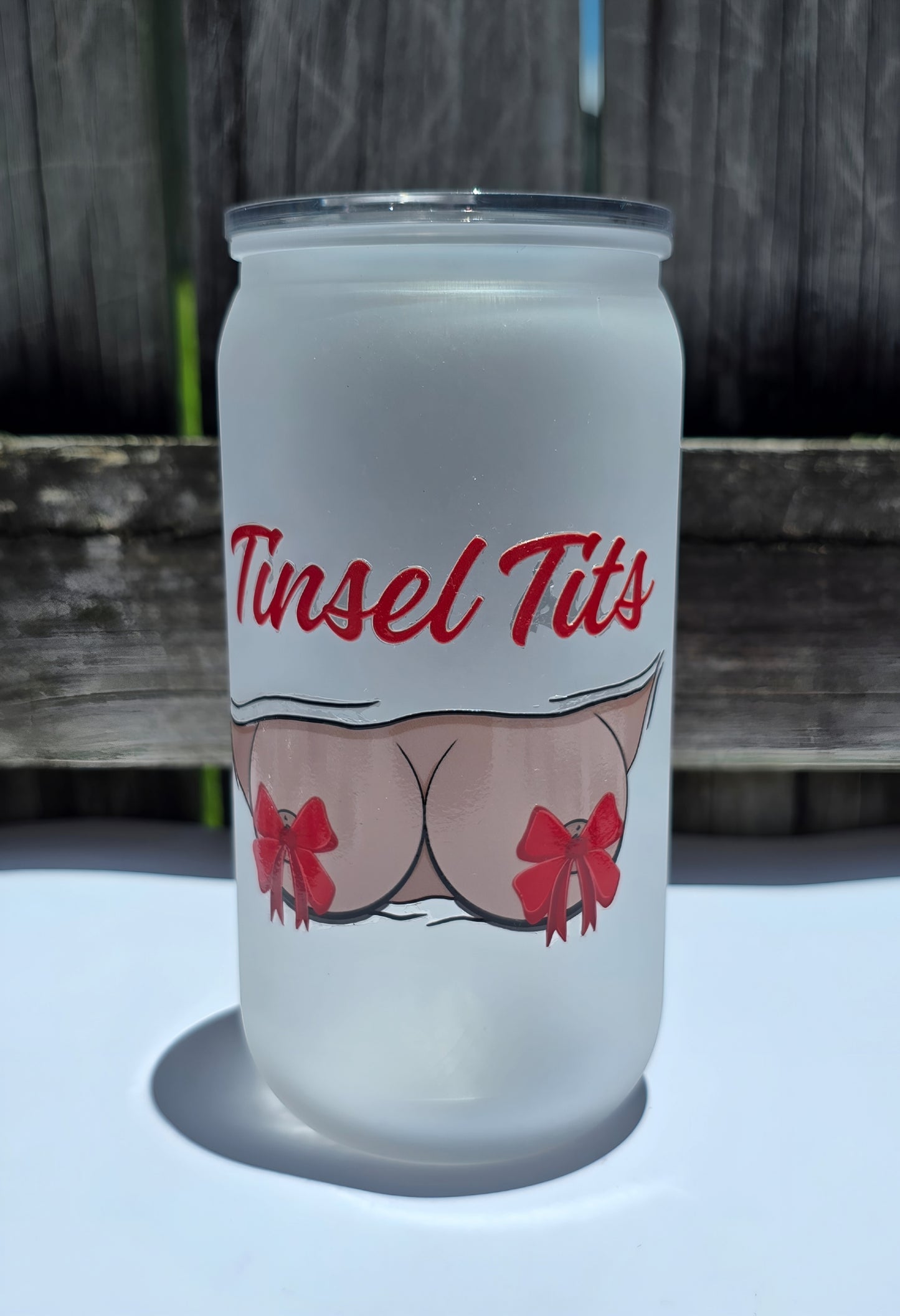 CHRISTMAS ACRYLIC CUPS (ADULTS ONLY) - Stick N It