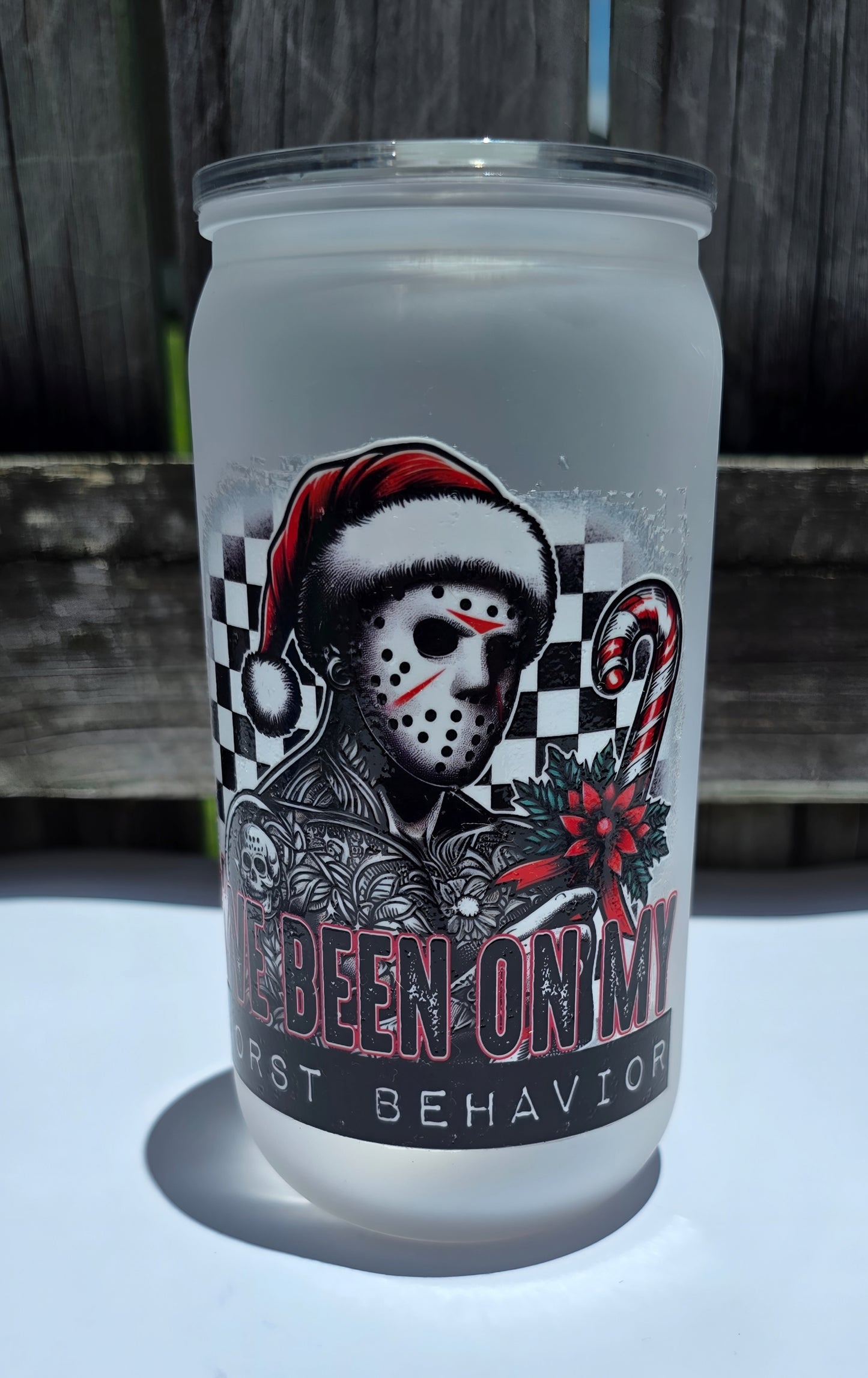 CHRISTMAS ACRYLIC CUPS (ADULTS ONLY) - Stick N It