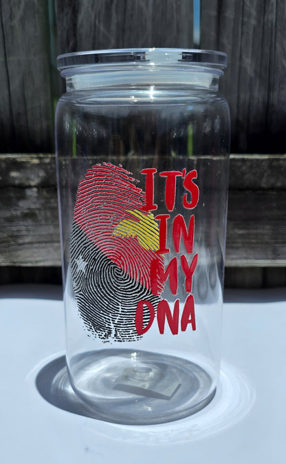 PAPUA NEW GUINEA IT'S IN MY DNA ACRYLIC CUP - Stick N It