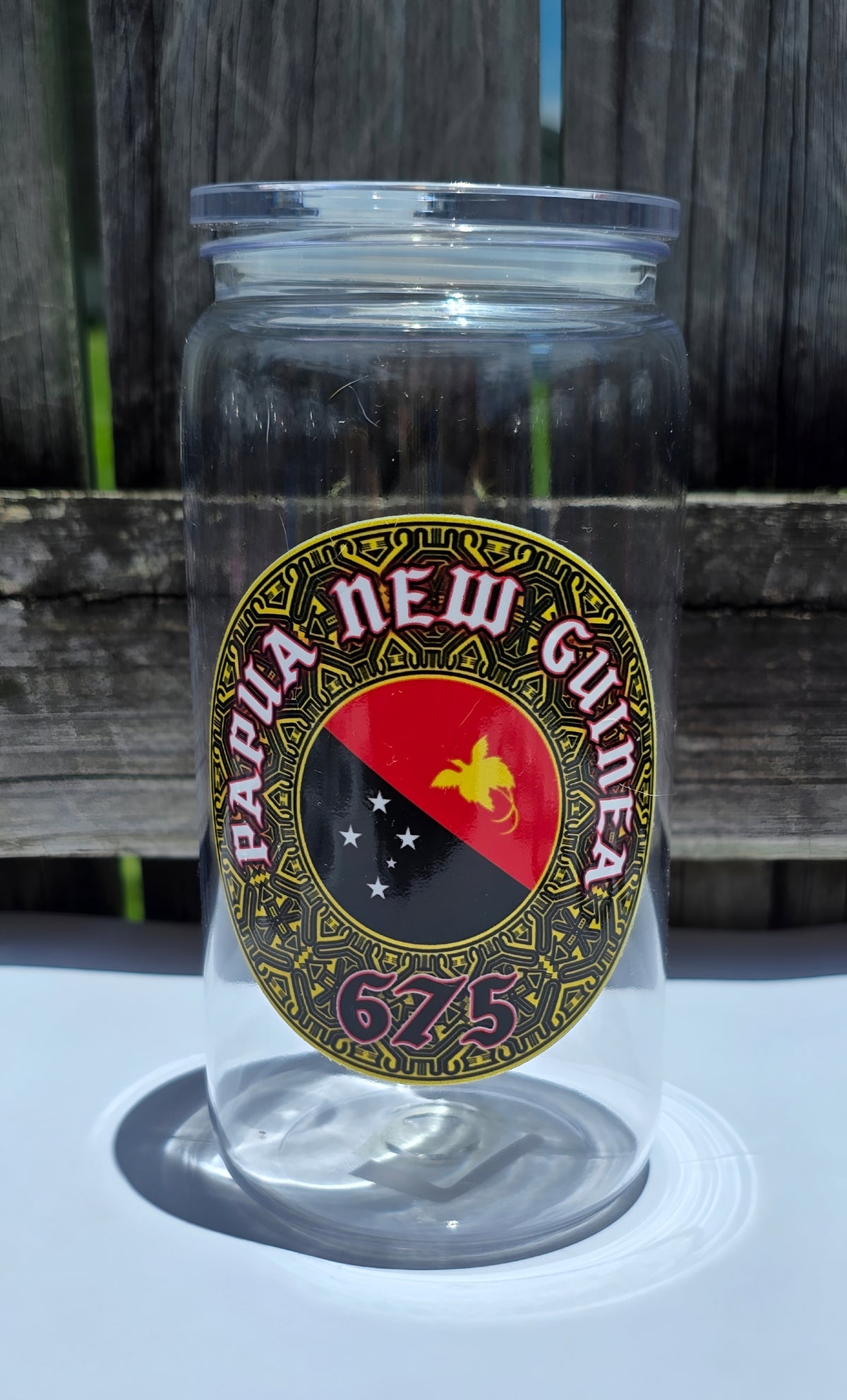 PAPUA NEW GUINEA ACRYLIC CUP | PASIFIKA - Stick N It