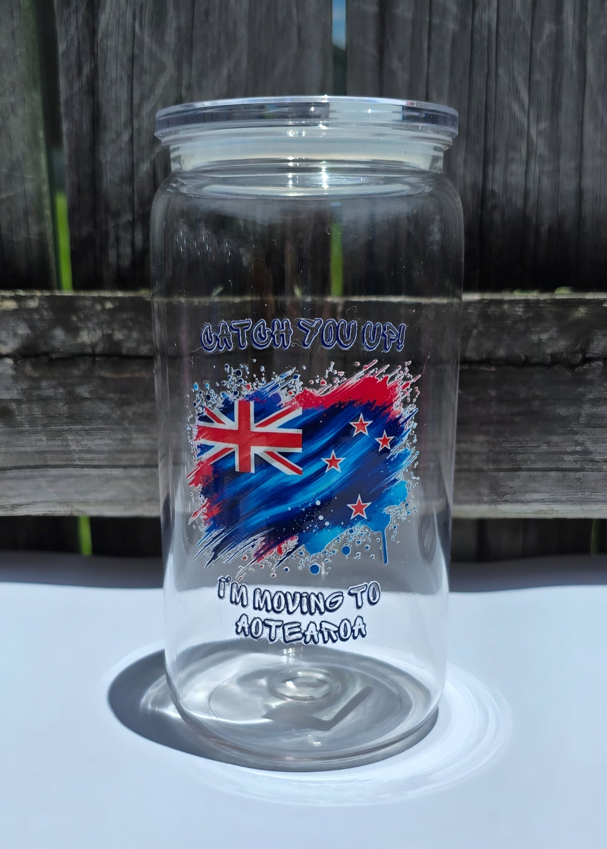 CHEEKY AOTEAROA ACRYLIC CUP | MAORI - Stick N It