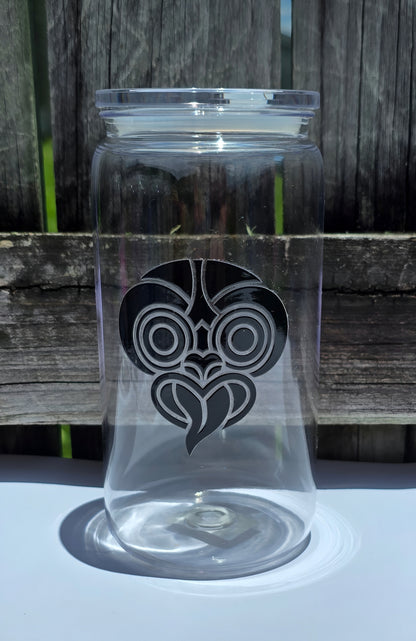 AOTEAROA NZ TANIWHA HEAD ACRYLIC CUP - Stick N It