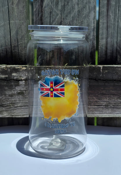 CHEEKY NIUE ACRYLIC CUP | POLYNESIAN - Stick N It