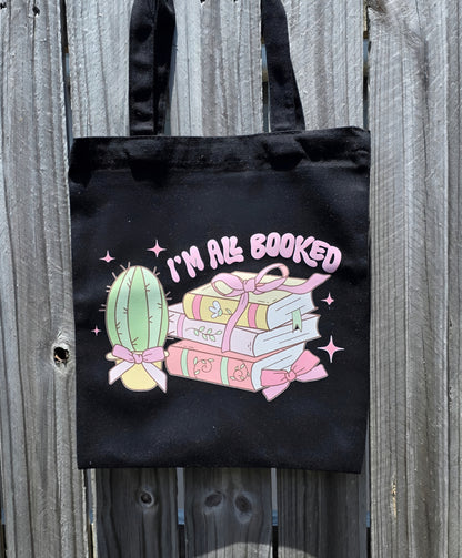PRETTY BOOKISH REUSABLE TOTE BAGS - Stick N It