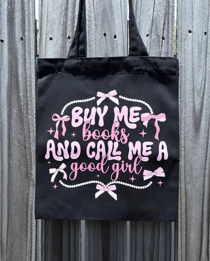 PRETTY BOOKISH REUSABLE TOTE BAGS - Stick N It