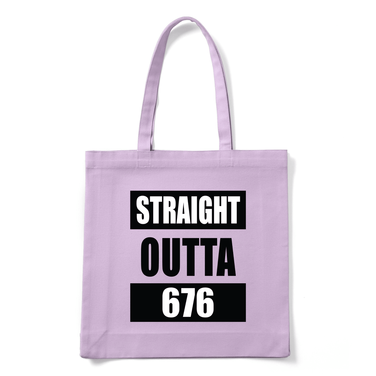 STRAIGHT OUTTA 676 | REUSABLE TOTE BAG - Stick N It