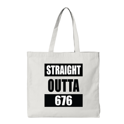 STRAIGHT OUTTA 676 | REUSABLE TOTE BAG - Stick N It