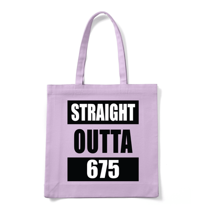 STRAIGHT OUTTA 675 | REUSABLE TOTE BAG - Stick N It