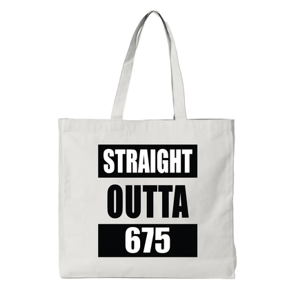 STRAIGHT OUTTA 675 | REUSABLE TOTE BAG - Stick N It