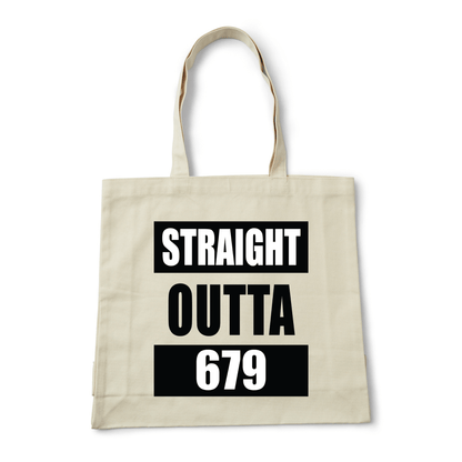 STRAIGHT OUTTA 679 | REUSABLE TOTE BAG - Stick N It