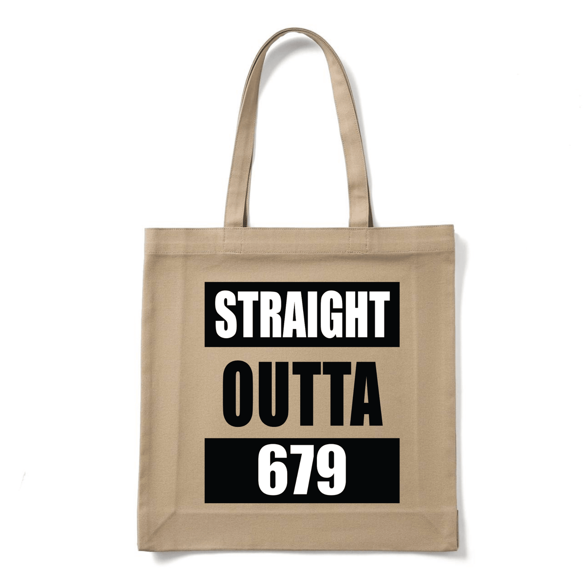 STRAIGHT OUTTA 679 | REUSABLE TOTE BAG - Stick N It