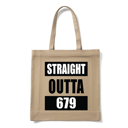 STRAIGHT OUTTA 679 | REUSABLE TOTE BAG - Stick N It