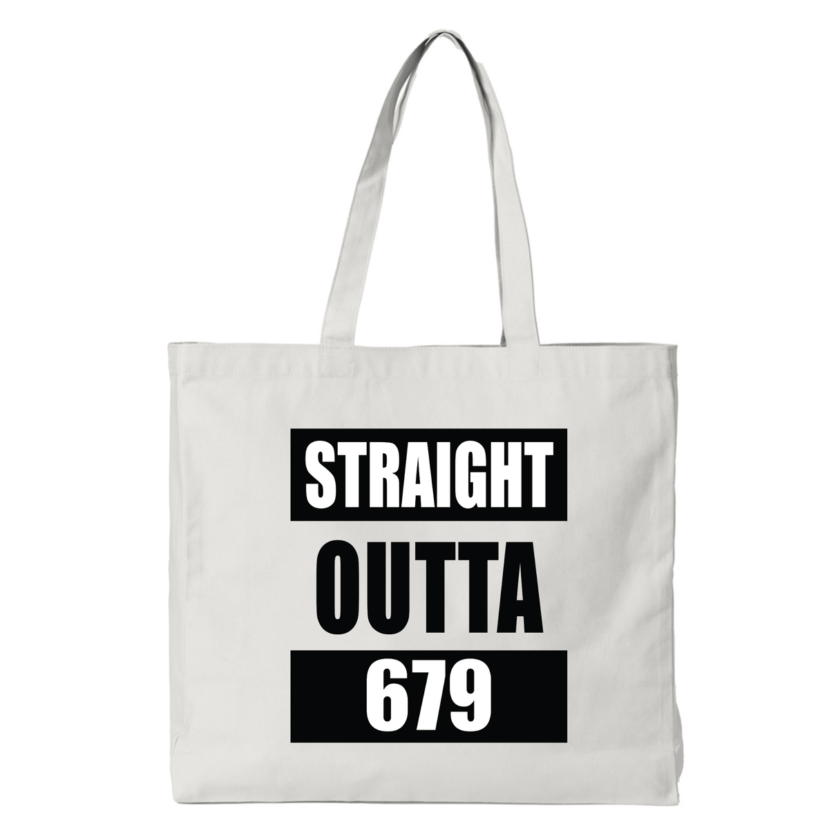 STRAIGHT OUTTA 679 | REUSABLE TOTE BAG - Stick N It