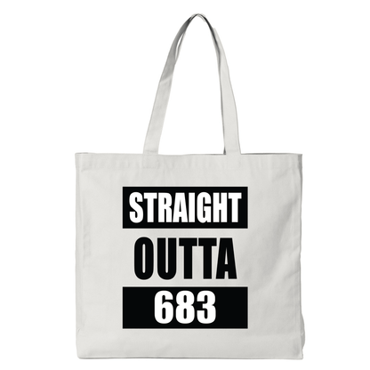 STRAIGHT OUTTA 683 | REUSABLE TOTE BAG - Stick N It