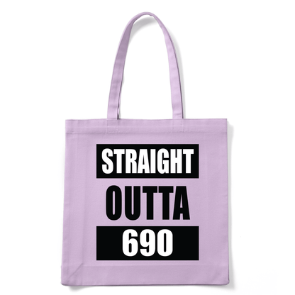 STRAIGHT OUTTA 690 | REUSABLE TOTE BAG - Stick N It