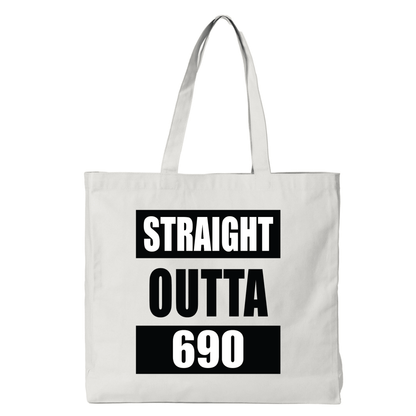 STRAIGHT OUTTA 690 | REUSABLE TOTE BAG - Stick N It