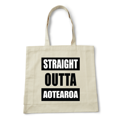 STRAIGHT OUTTA AOTEAROA | REUSABLE TOTE BAG - Stick N It