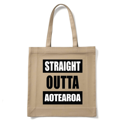 STRAIGHT OUTTA AOTEAROA | REUSABLE TOTE BAG - Stick N It