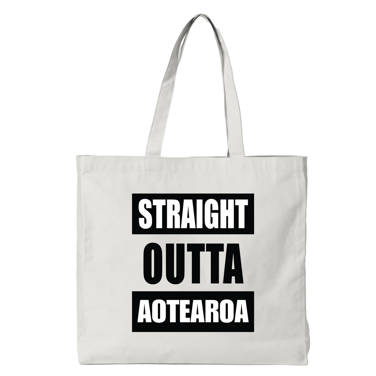 STRAIGHT OUTTA AOTEAROA | REUSABLE TOTE BAG - Stick N It