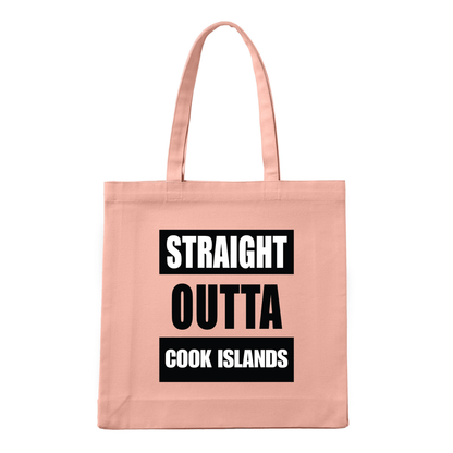 STRAIGHT OUTTA COOK ISLANDS | REUSABLE TOTE BAG - Stick N It