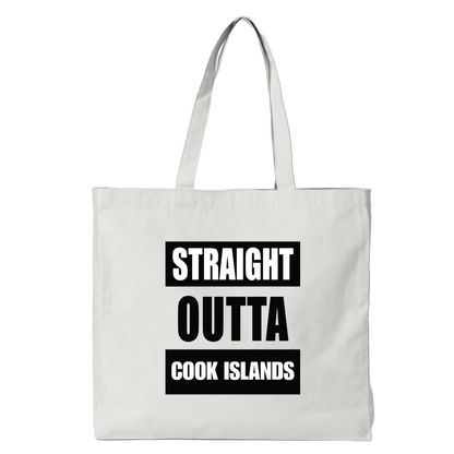 STRAIGHT OUTTA COOK ISLANDS | REUSABLE TOTE BAG - Stick N It