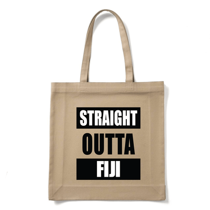 STRAIGHT OUTTA FIJI | REUSABLE TOTE BAG - Stick N It