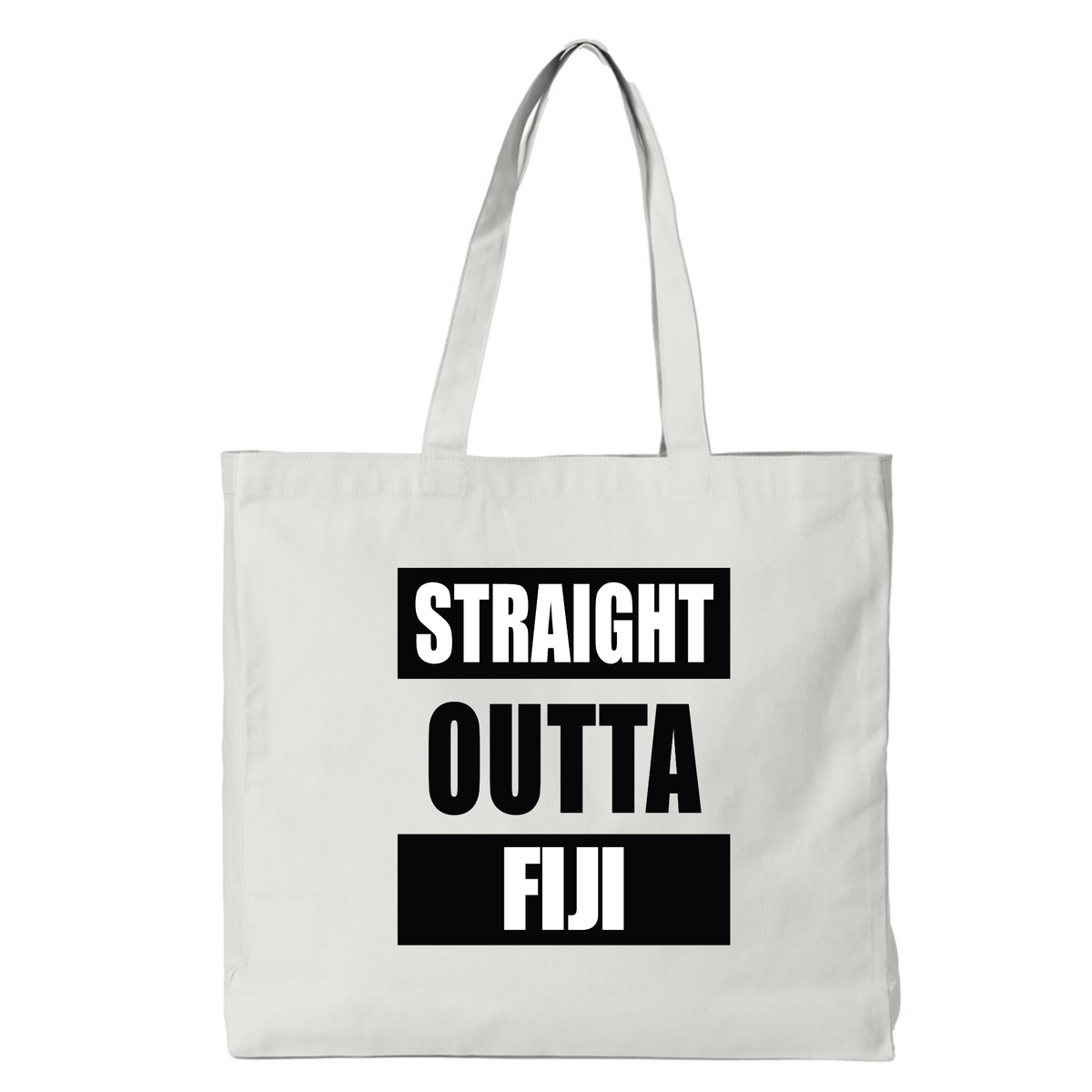 STRAIGHT OUTTA FIJI | REUSABLE TOTE BAG - Stick N It