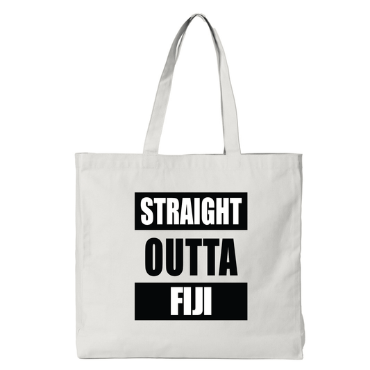 STRAIGHT OUTTA FIJI | REUSABLE TOTE BAG - Stick N It