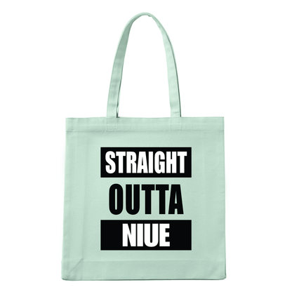 STRAIGHT OUTTA NIUE | REUSABLE TOTE BAG - Stick N It