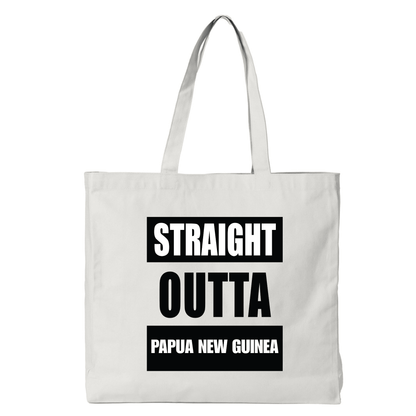 STRAIGHT OUTTA PAPUA NEW GUINEA | REUSABLE TOTE BAG - Stick N It