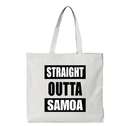 STRAIGHT OUTTA SAMOA | REUSABLE TOTE BAG - Stick N It