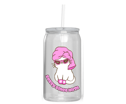 SASSY SINCE BIRTH ACRYLIC CUP - Stick N It