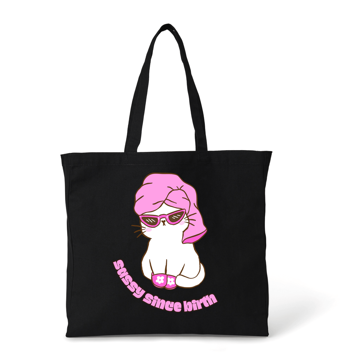 SASSY SINCE BIRTH TOTE BAG - Stick N It