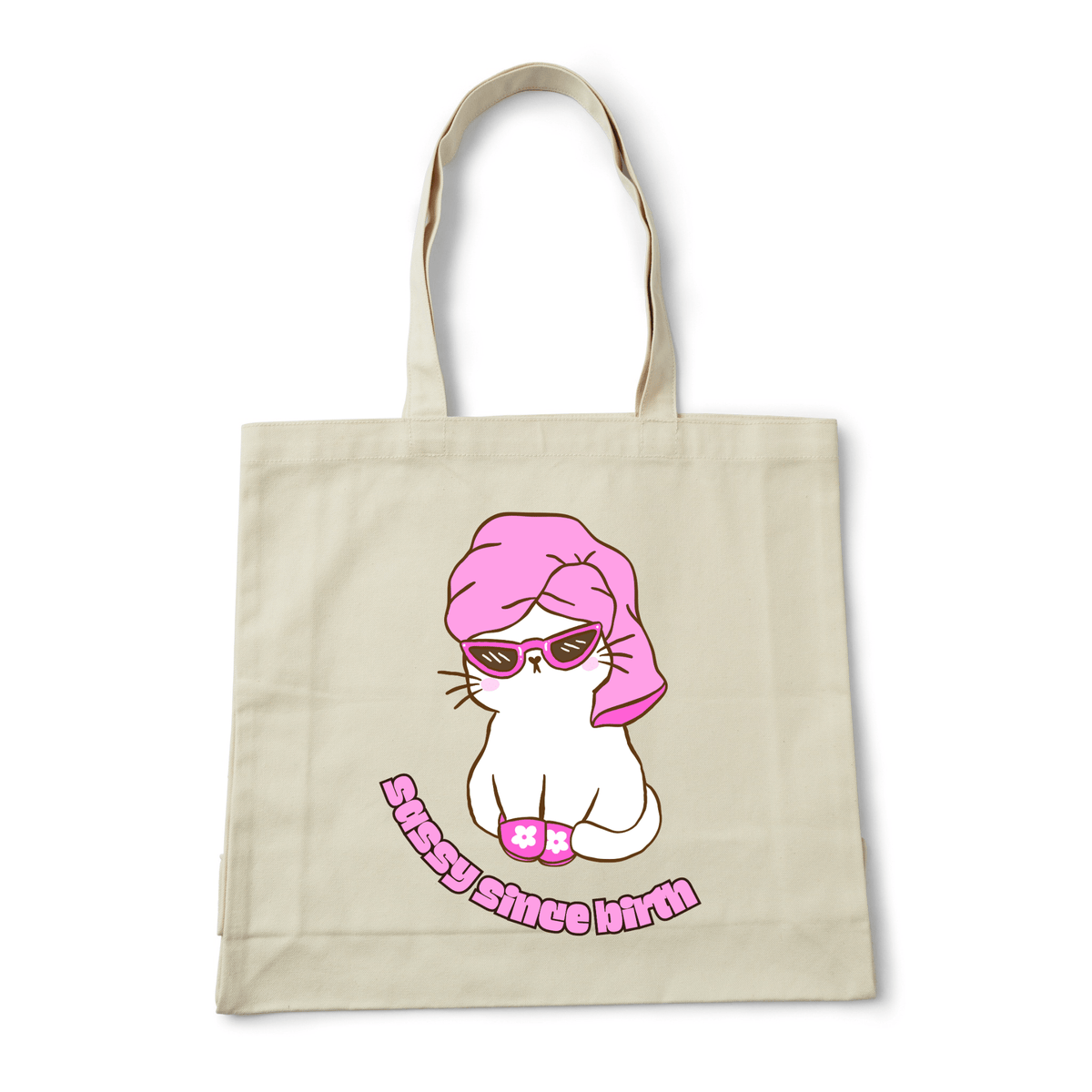 SASSY SINCE BIRTH TOTE BAG - Stick N It