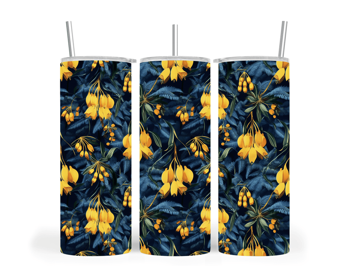 PASIFIKA INSPIRED FLORAL TUMBLER - Stick N It