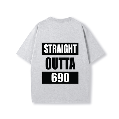 STRAIGHT OUTTA 690 | OVERSIZE UNISEX TEE - Stick N It