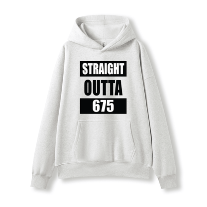 STRAIGHT OUTTA 675 | OVERSIZE UNISEX HOODIE - Stick N It