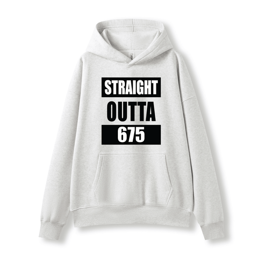 STRAIGHT OUTTA 675 | OVERSIZE UNISEX HOODIE - Stick N It