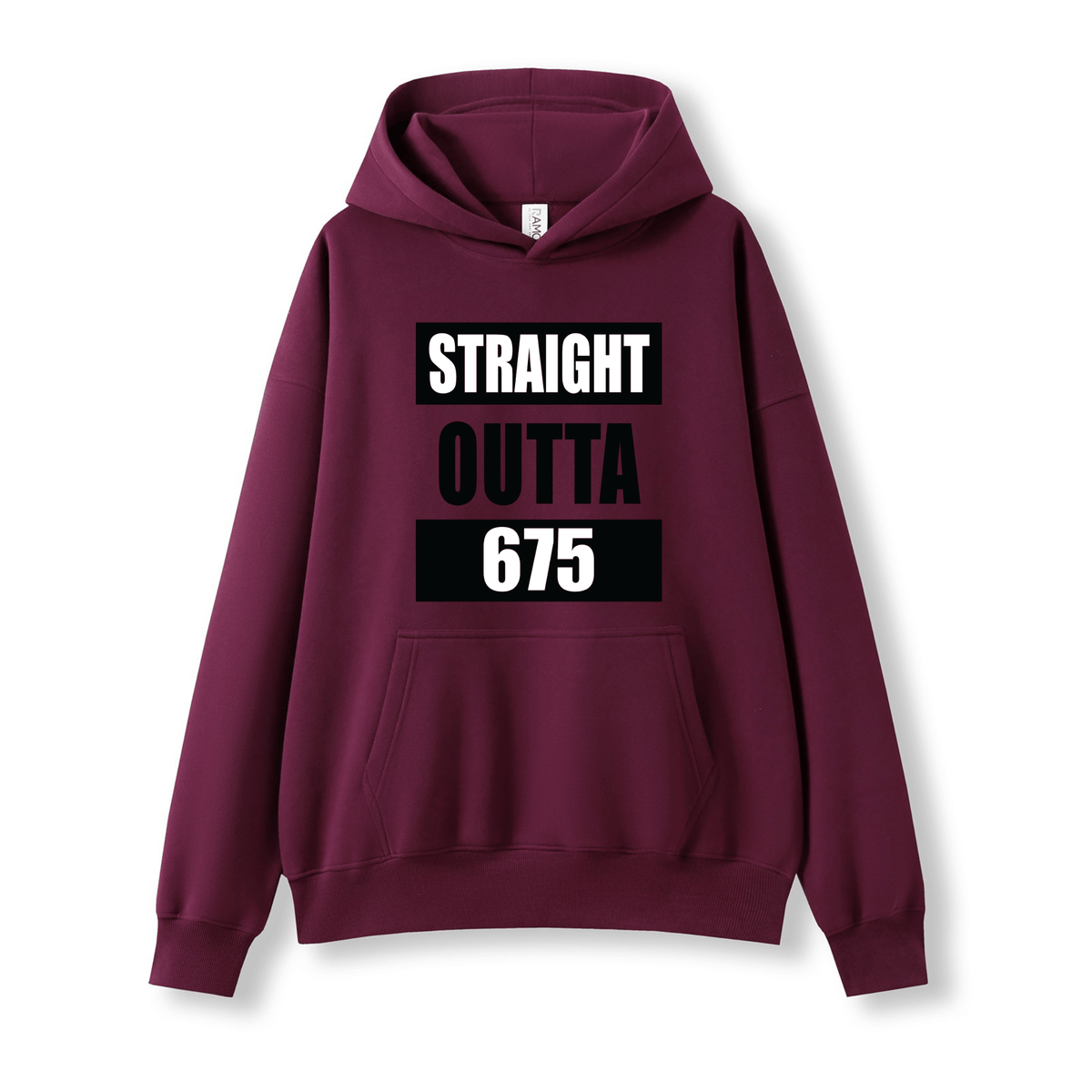STRAIGHT OUTTA 675 | OVERSIZE UNISEX HOODIE - Stick N It