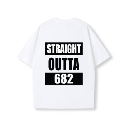 STRAIGHT OUTTA 682 | OVERSIZE UNISEX TEE - Stick N It