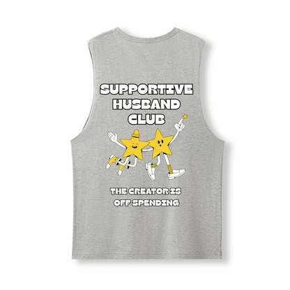 SUPPORTIVE HUSBAND CLUB TANK - Stick N It