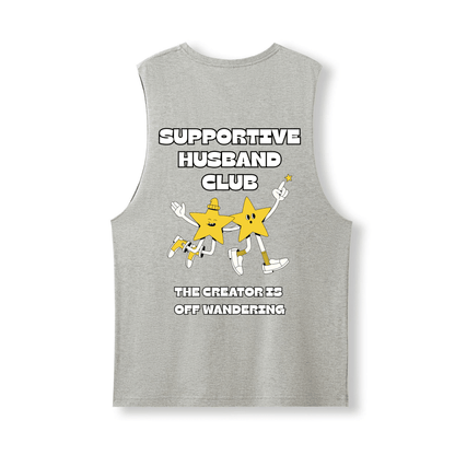 SUPPORTIVE HUSBAND CLUB TANK - Stick N It