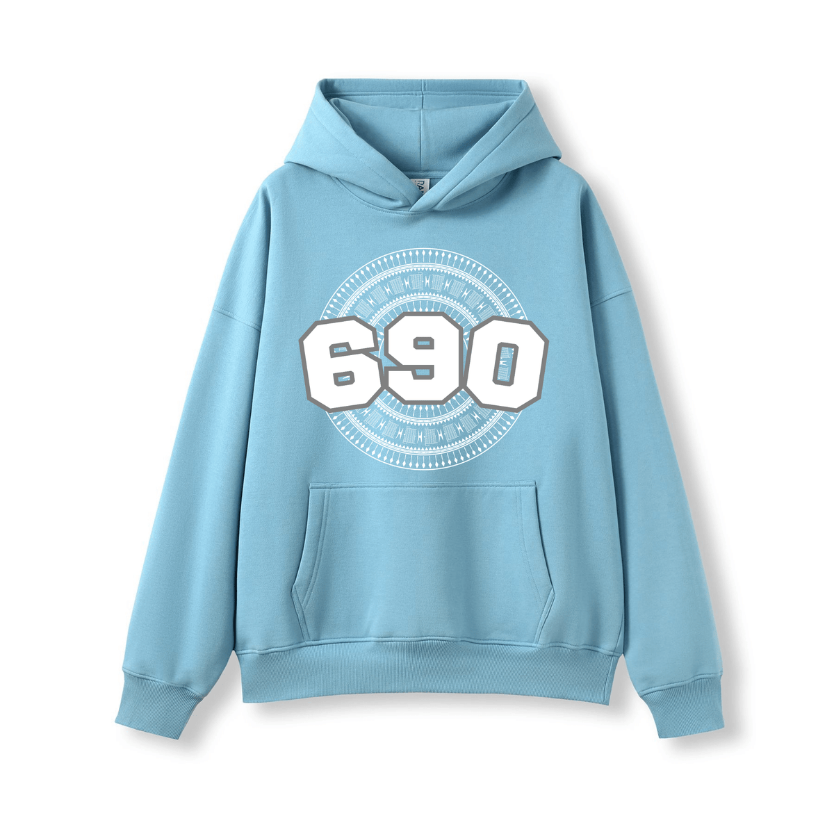 TOKELAU | 690 | OVERSIZE UNISEX HOODIE - Stick N It
