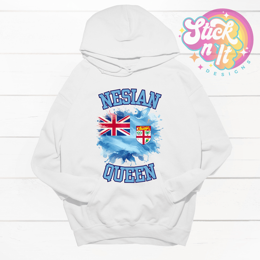 FIJI NESIAN QUEEN HOODIE - Stick N It
