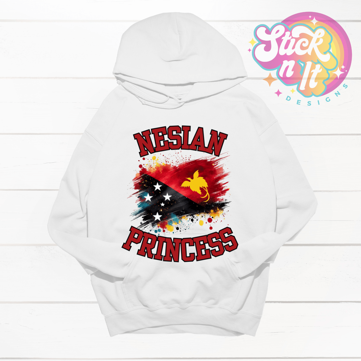 PNG NESIAN PRINCESS HOODIE - Stick N It