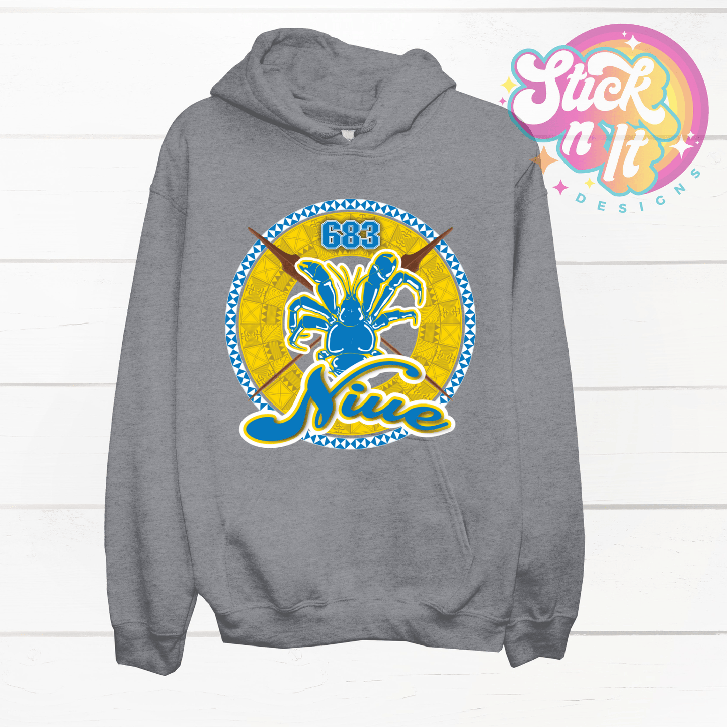 NIUE HOODIE | 683 - Stick N It