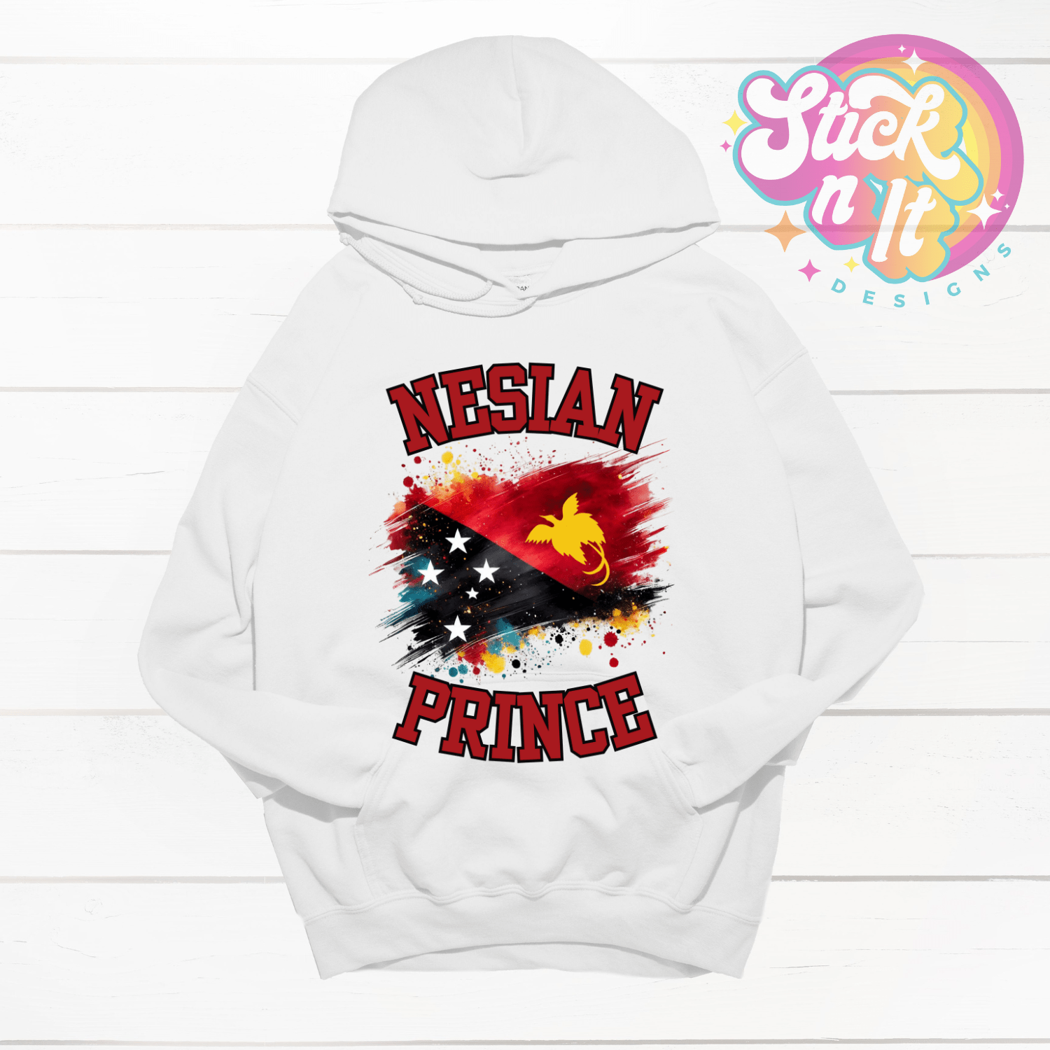 PNG NESIAN PRINCE HOODIE - Stick N It
