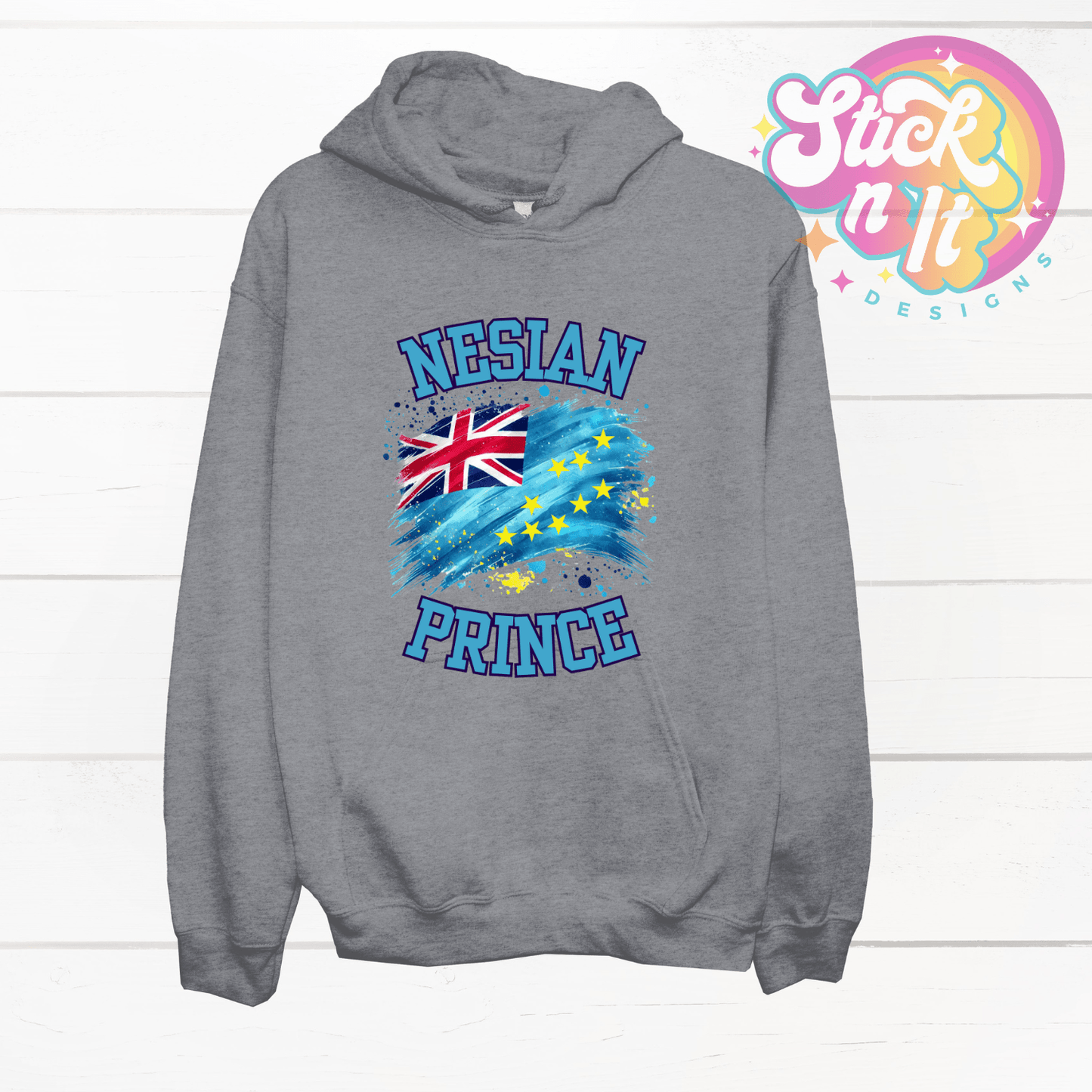 TUVALU NESIAN PRINCE HOODIE - Stick N It
