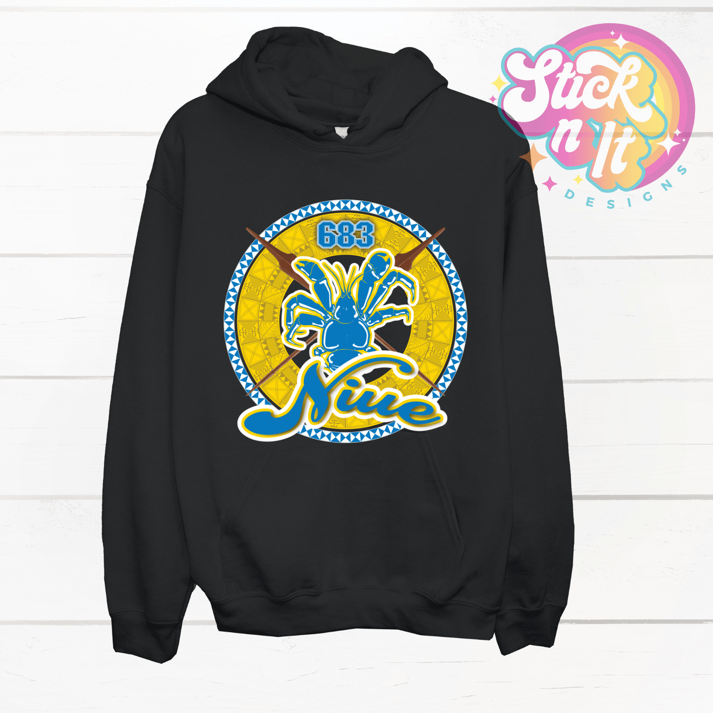 NIUE HOODIE | 683 - Stick N It