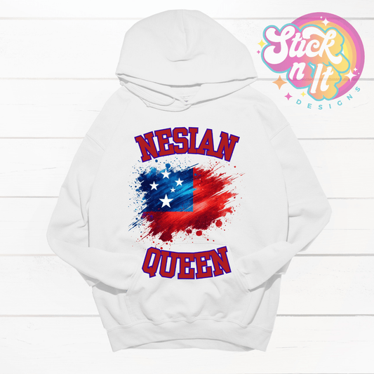 SAMOA NESIAN QUEEN HOODIE - Stick N It